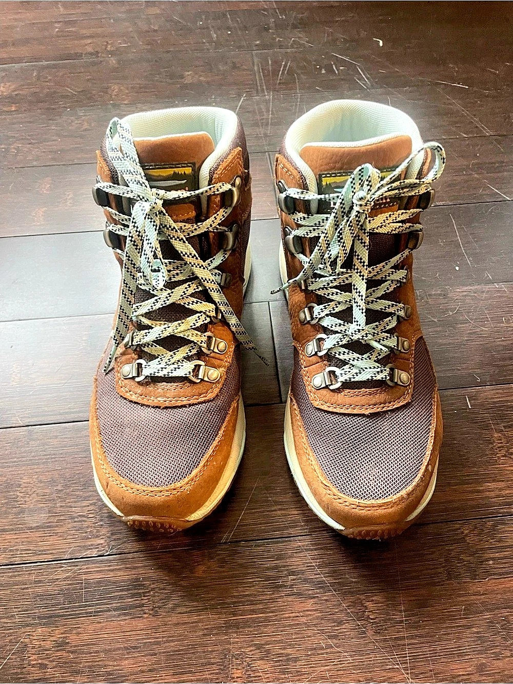 L.L.Bean Women's Heritage Hiking Boots Brown Hiking Boots US 8